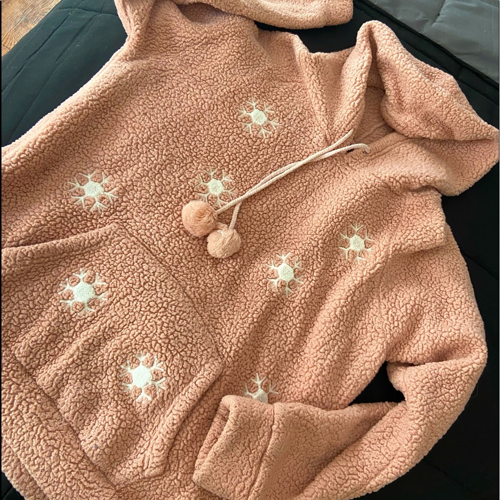 Sherpa Hoodie W/ Puffs